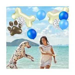 46 globos de decoración con temática de perro incluyen 3_5