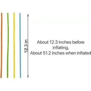 200 globos de látex torcidos de 260 Q globos mágicos de_2