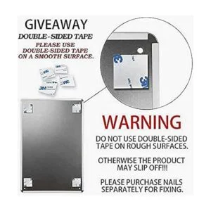 Super durable Letreros de estaño vintage con agarre de_4