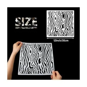 Outus 9 plantillas de estampado de camuflaje plantillas_2