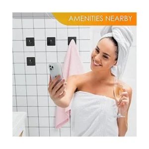 Ganchos adhesivos para toallas de pared para colgar_6