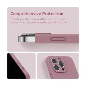 SURPHY funda de silicona compatible con iPhone 13 Pro 6.1_4