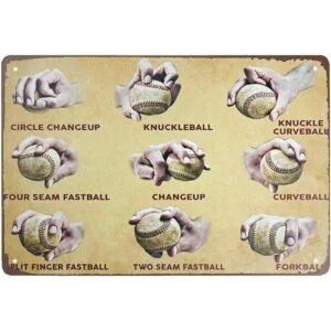 Super durable Letreros de estaño vintage con agarre de_1