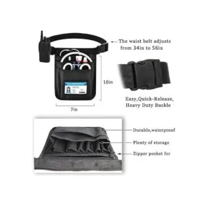 Riñonera de enfermera médica cinturón de herramientas de_2