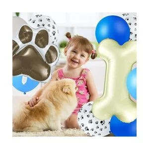 46 globos de decoración con temática de perro incluyen 3_6