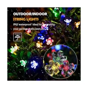 ITICdecor Guirnalda de luces solares para exteriores_3