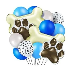 46 globos de decoración con temática de perro incluyen 3_1