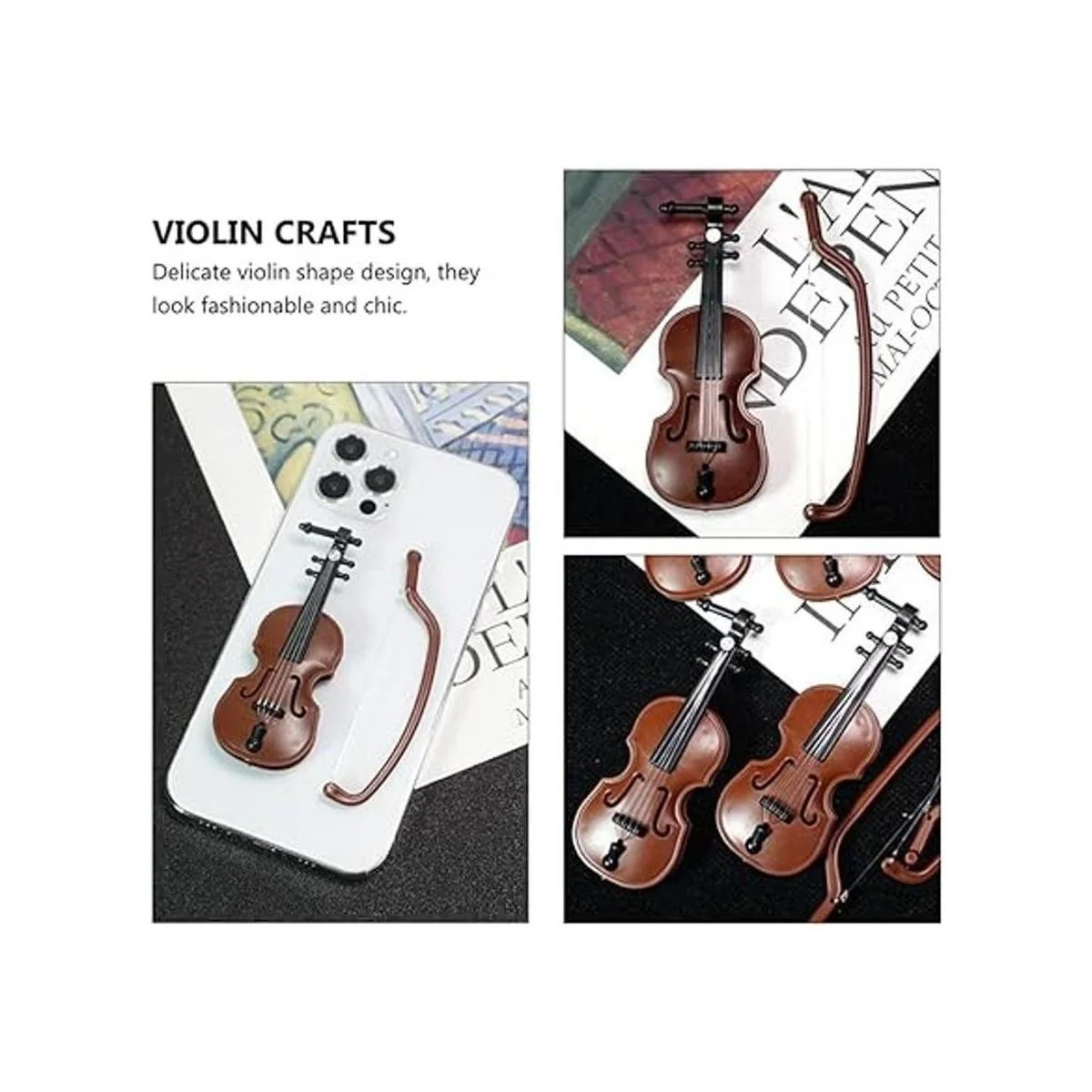 BESTOYARD Juego de 20 mini instrumentos musicales para_5