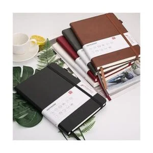 Deziliao Cuadernos forrados para diario con lazo para_2