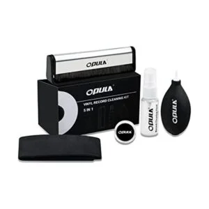 Kit de limpiador de discos de vinilo 5 en 1 cepillo de_1