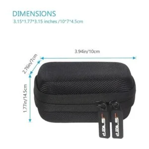 Funda para GoPro JSVER Funda de transporte para GoPro Hero_3
