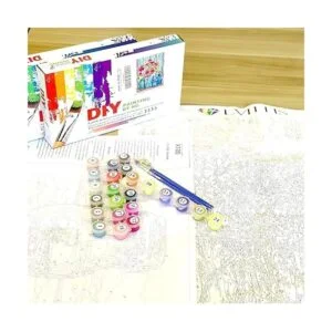 Pintura acrílica por número fácil para adultos y niños_6