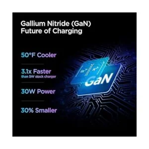 Cargador USB C adaptador de corriente USBC de 30 W GaN_2