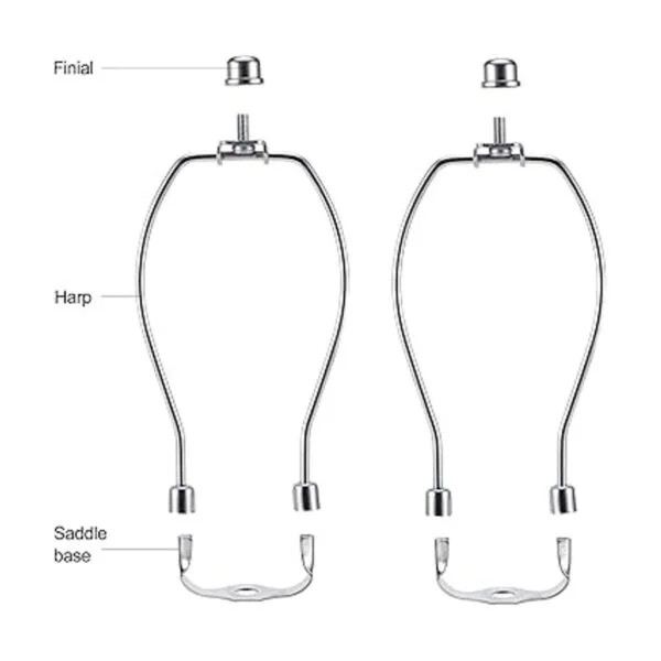 Saangseon Soporte para arpa de níquel de 7 pulgadas con_3