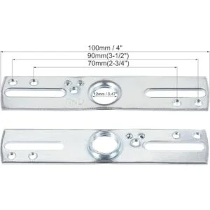 uxcell Luz Crossbar kit 4 pulgadas longitud soporte de_3