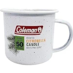 Coleman Repellents Taza de lata para exteriores vela de_3