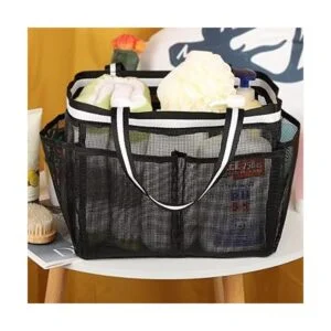 Ocim Bolsa de malla XL para ducha Cesta grande portátil_6