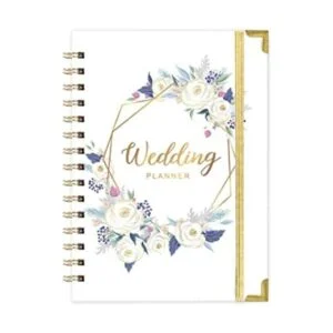 Planificador de boda Libro y organizador de boda blanco_1