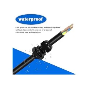 Tnuocke 20 piezas de nylon prensaestopas de cable 12_3