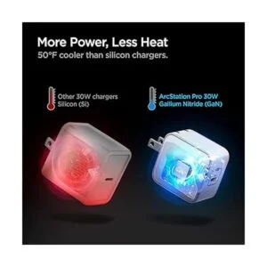 Cargador USB C adaptador de corriente USBC de 30 W GaN_6