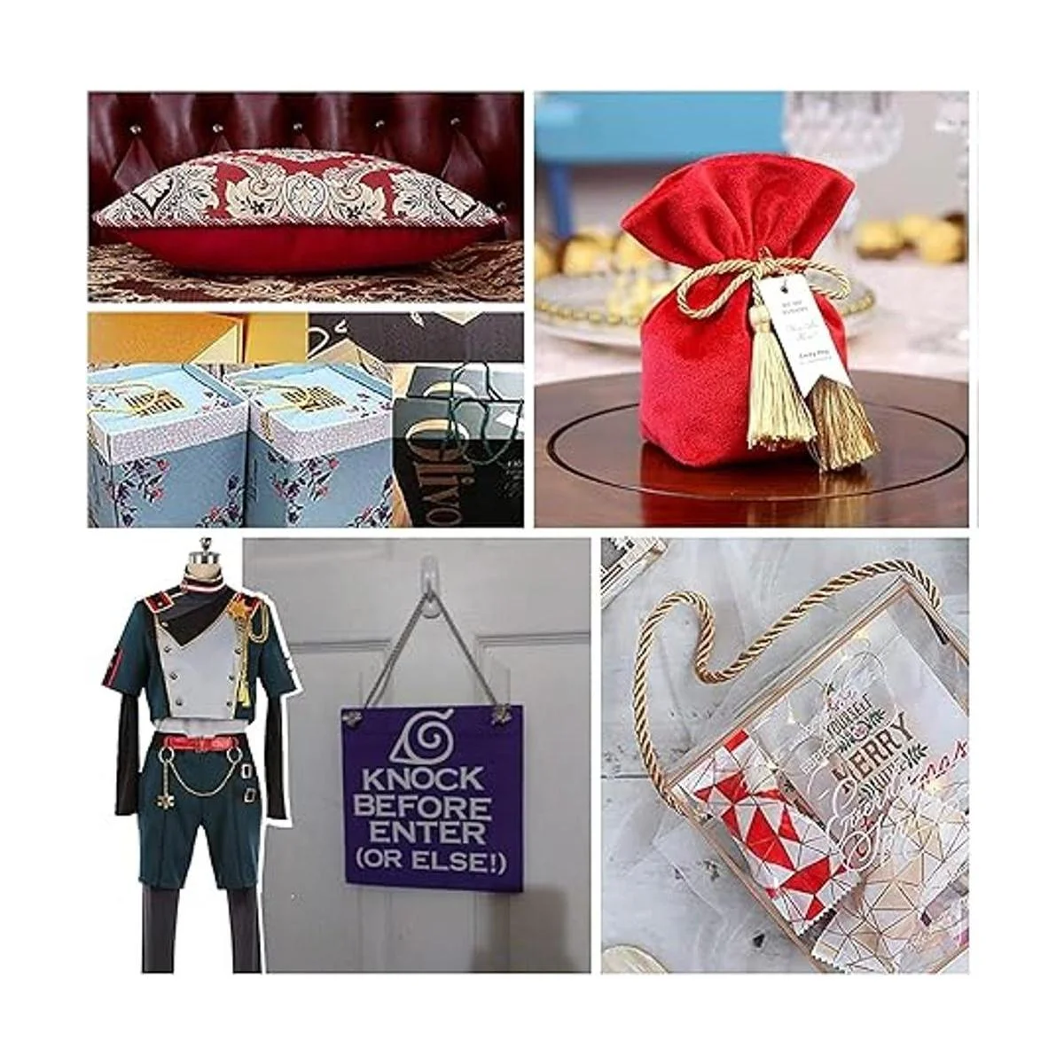 PH PandaHall Cuerda de cuerda dorada de 59 pies de 0.197_4