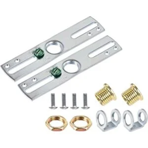 uxcell Luz Crossbar kit 4 pulgadas longitud soporte de_1