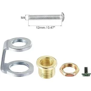 uxcell Luz Crossbar kit 4 pulgadas longitud soporte de_4