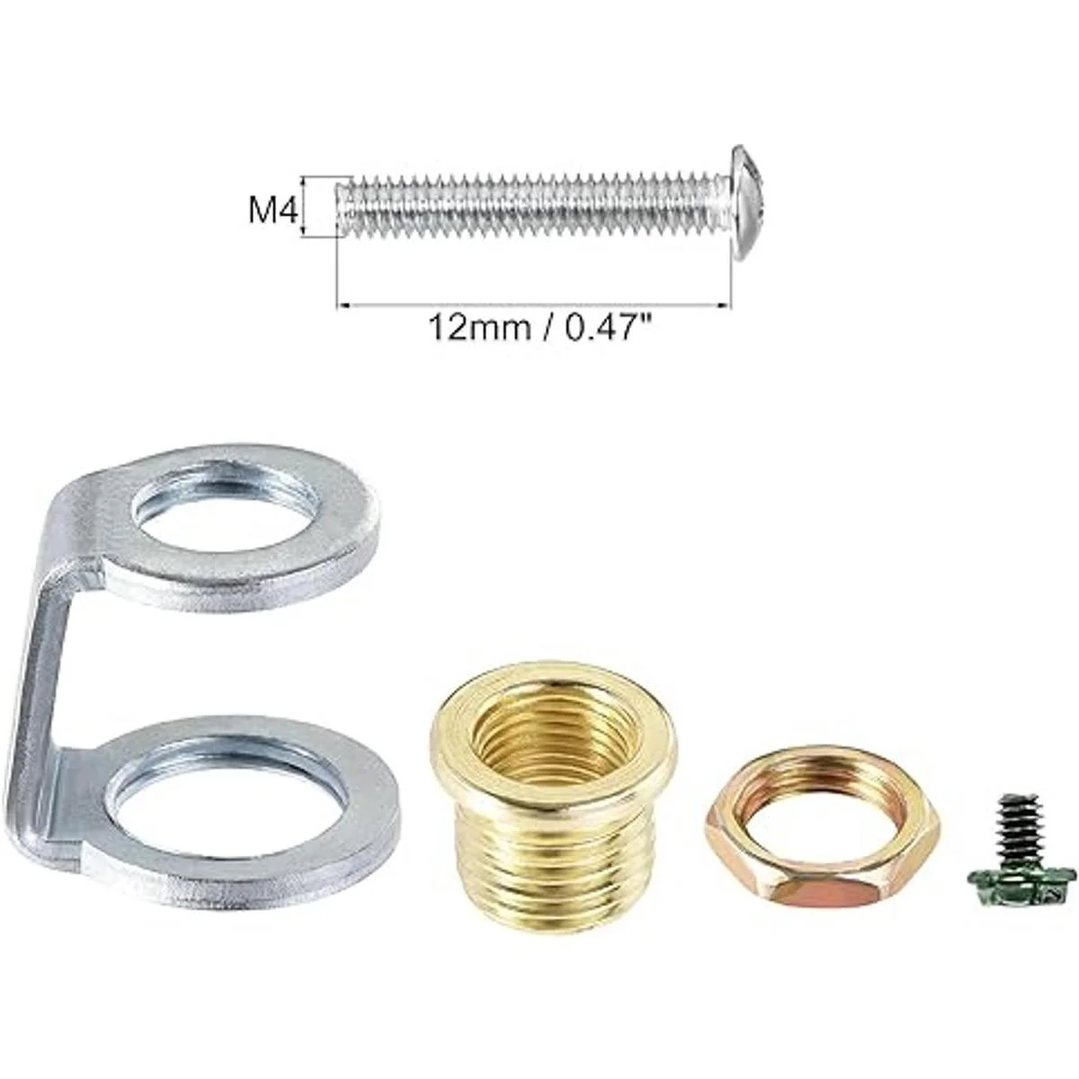 uxcell Luz Crossbar kit 4 pulgadas longitud soporte de_4