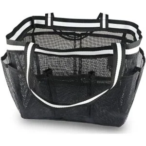 Ocim Bolsa de malla XL para ducha Cesta grande portátil_4
