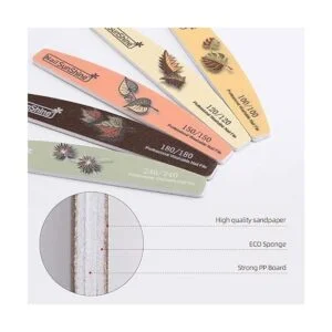 25 limas de uñas profesionales y pulidores limas_3