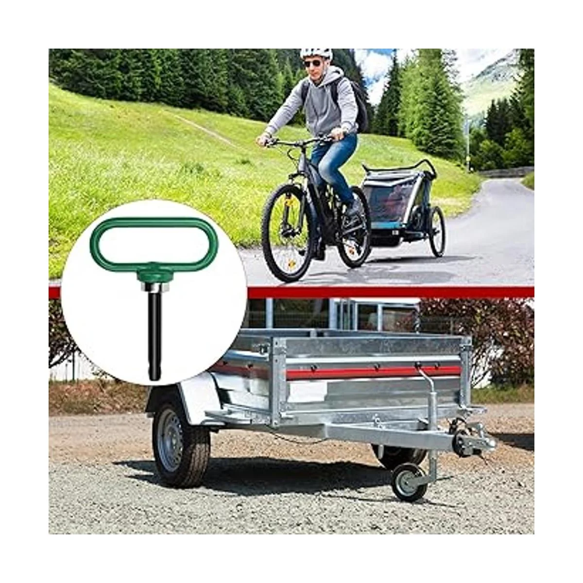 CoiTek Pasador de enganche magnético de 12 pulgada con_7