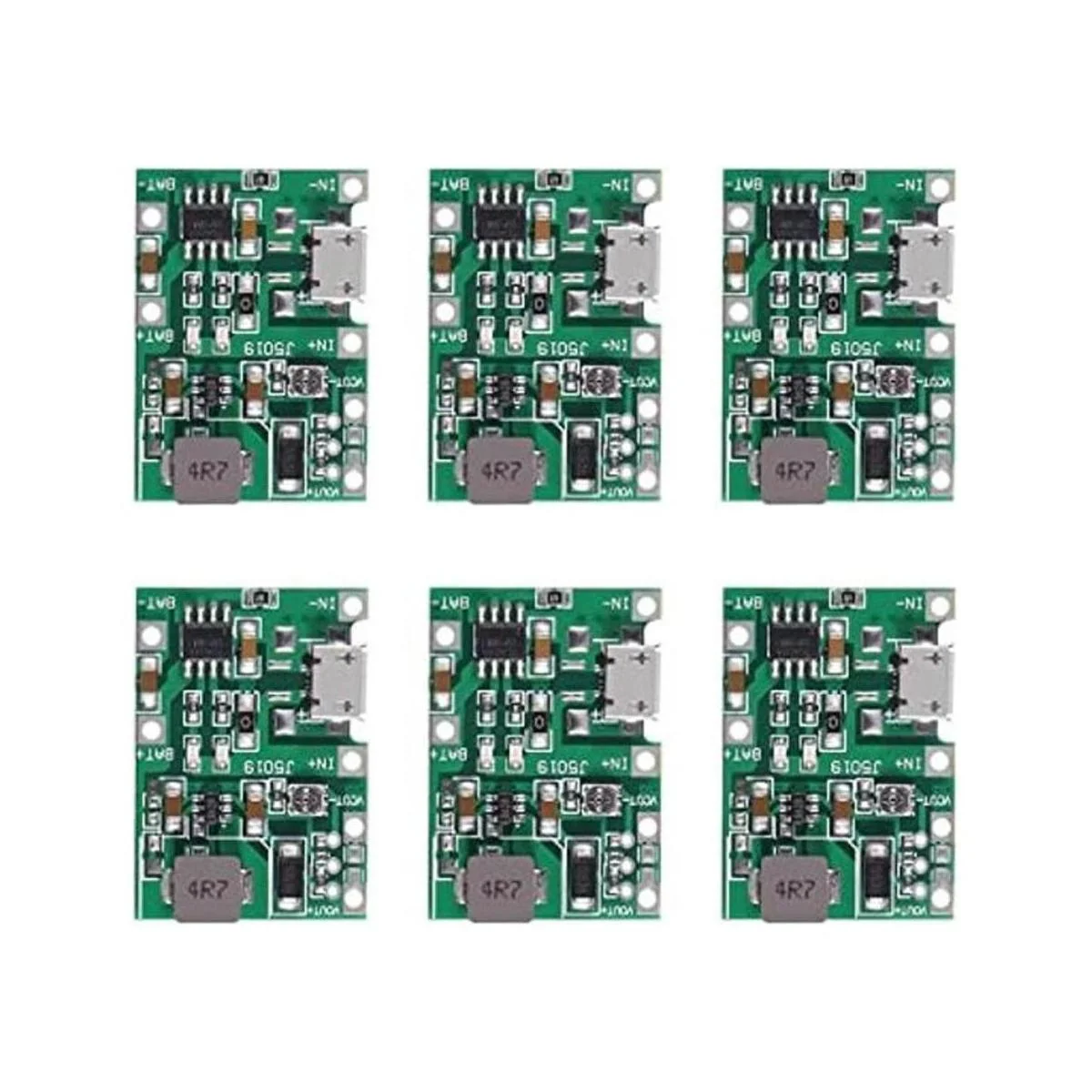 Módulo de cargador de batería USB TP4056 3.7V 4.2V a 9V 5V_1