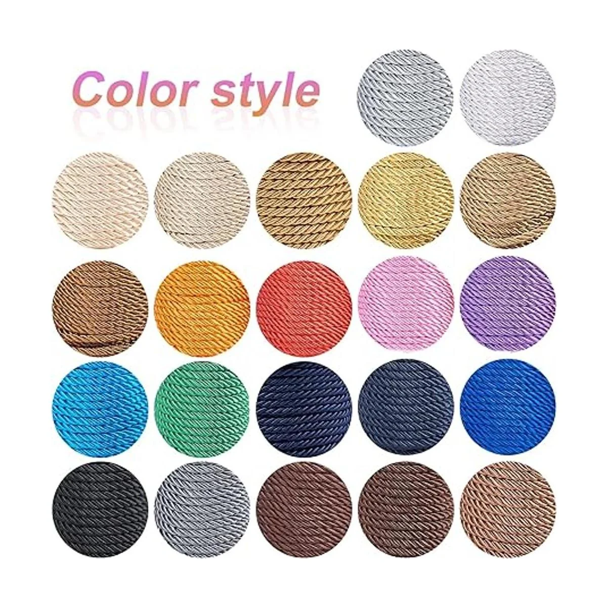 PH PandaHall Cuerda de cuerda dorada de 59 pies de 0.197_7