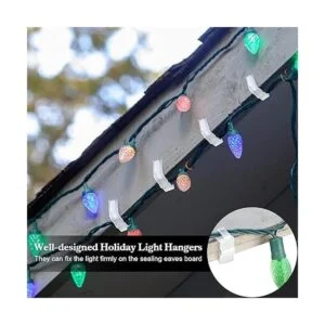 50 ganchos para colgar luces navideñas de 1 pulgada clip_5