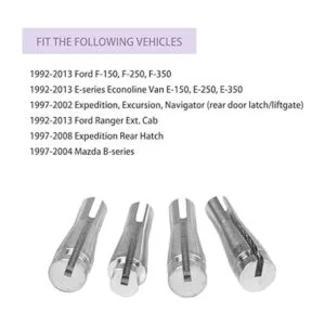 Kit de reparación de cables de pestillo de puerta de 8_3