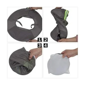 TCCFCCT Parasol para sombrero duro protección solar de_6