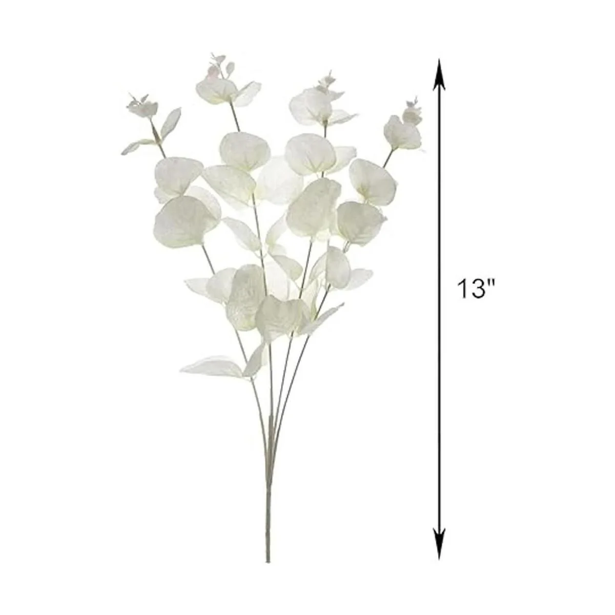 Tinsow 5 ramas artificiales de eucalipto al tacto real_2