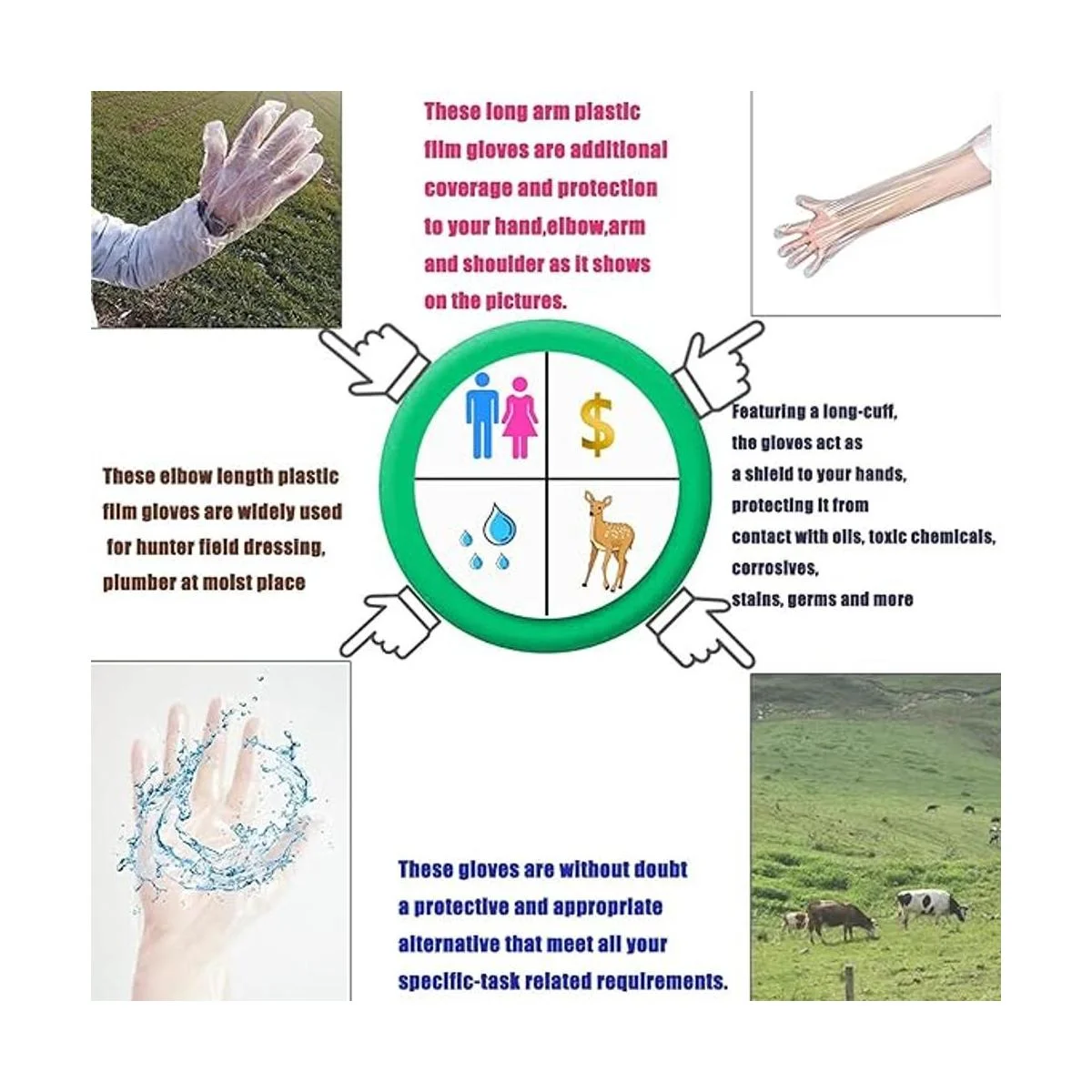 50 guantes de brazo largo rectal de inseminación_7