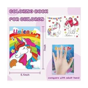 Paquete de 20 libros para colorear pequeños para niños de_2