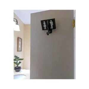 Sukha Home Letreros divertidos de baño bonito letrero_5