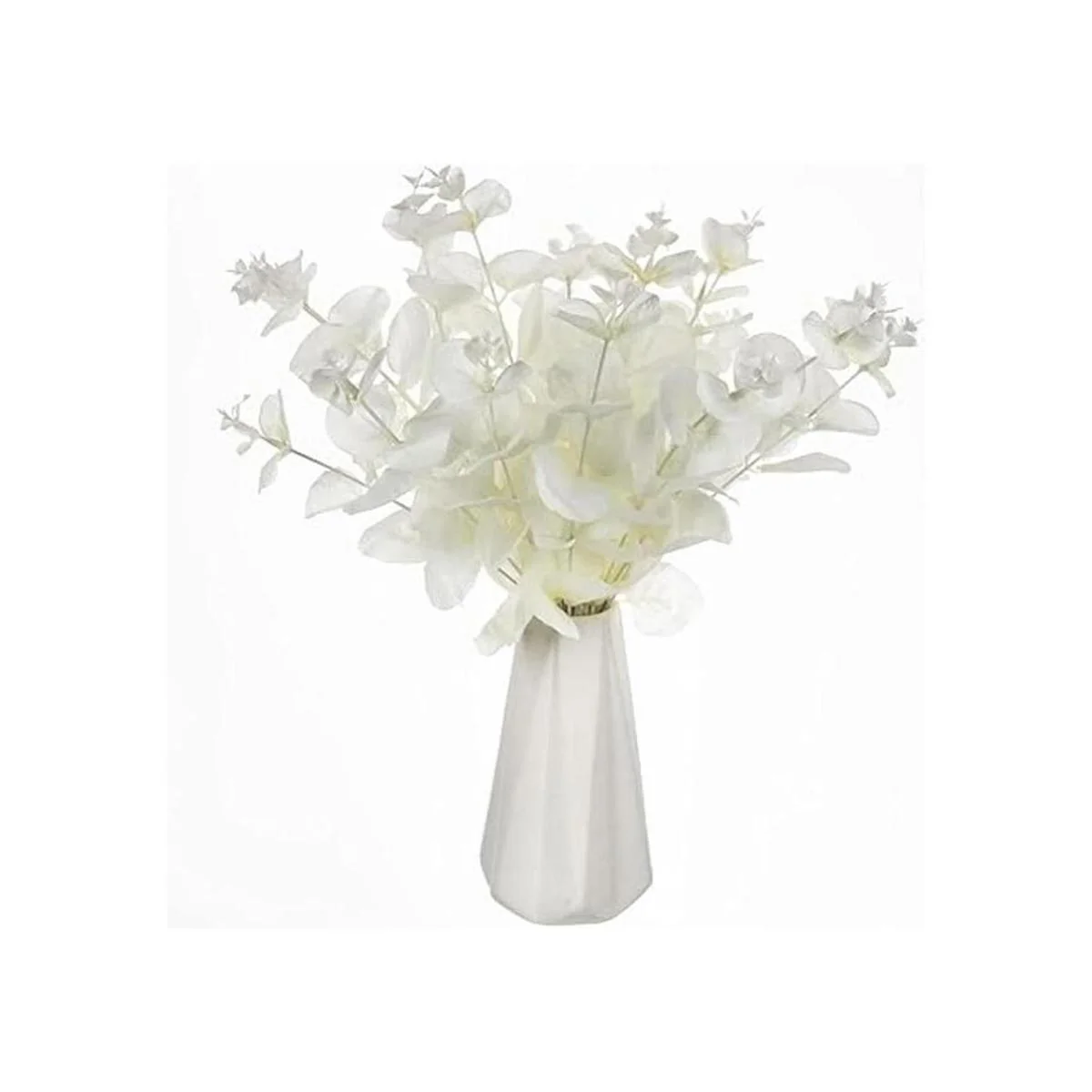 Tinsow 5 ramas artificiales de eucalipto al tacto real_6