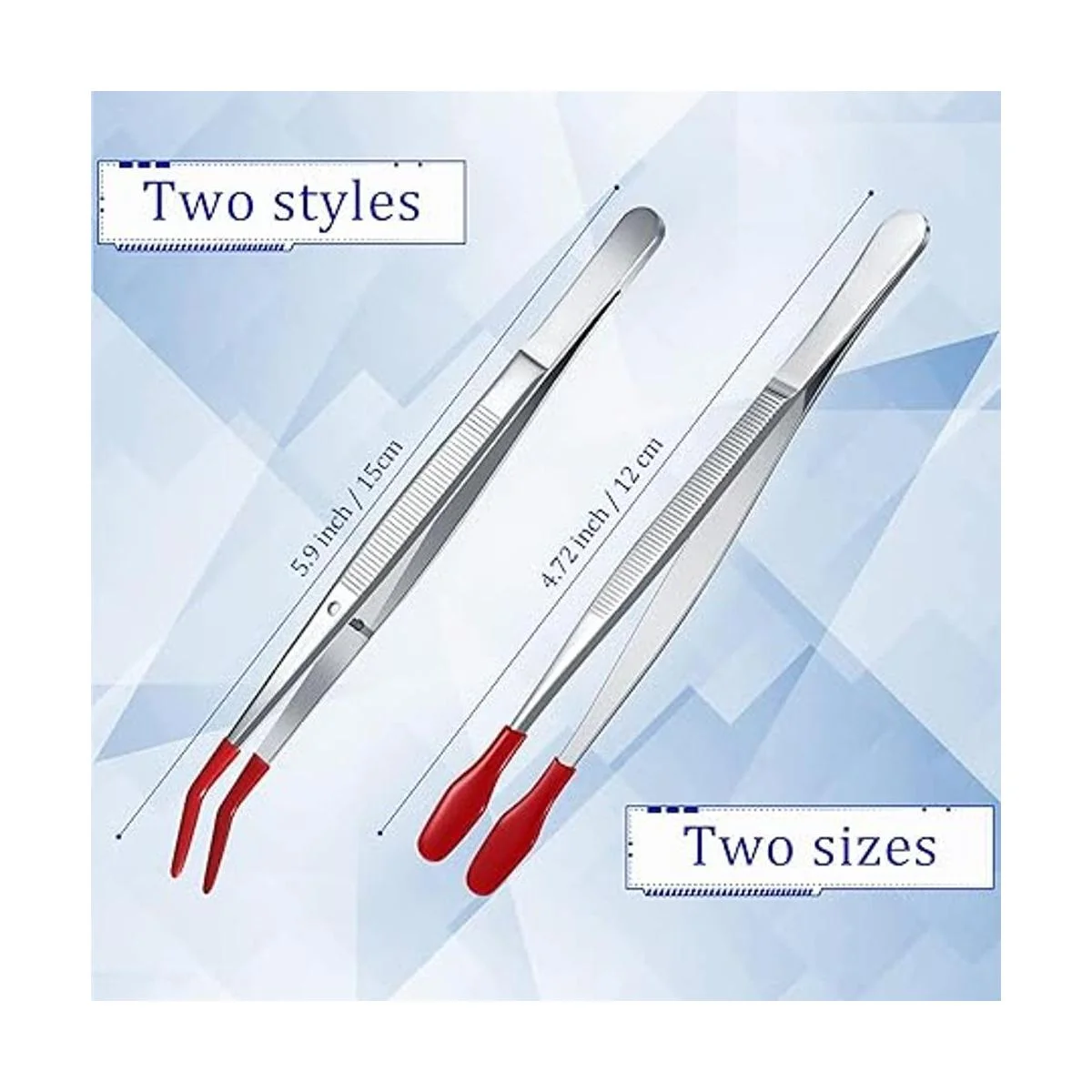 4 pinzas con puntas de goma con revestimiento de silicona_2