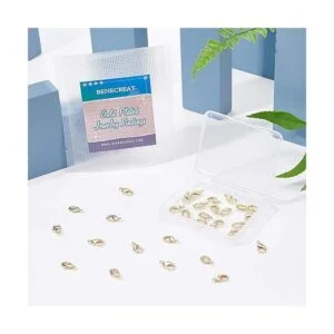 Benecreat 30 cierres de langosta chapados en oro de 18_4