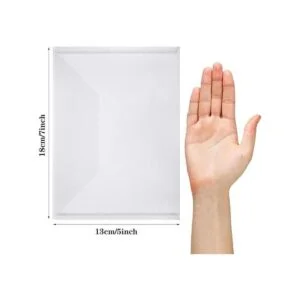 21 bolsas transparentes para sello y soporte de papel de_2
