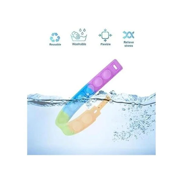 Tomoin Juguete de pulsera para la ansiedad que se_6