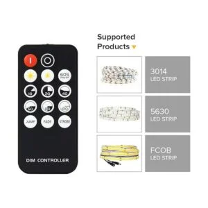 BTFLIGHTING Mini controlador de regulador RF de 14 teclas_3