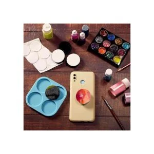 Molde de agarre para teléfono 4 círculos de resina epoxi_5