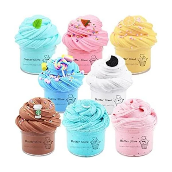 Kit de limo de mantequilla para niñas paquete de 8_1