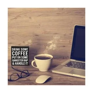 Letrero de caja de café letrero de madera con texto en_6