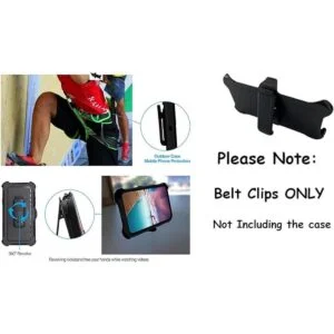 Paquete de 2 clips de repuesto compatibles con OtterBox_5